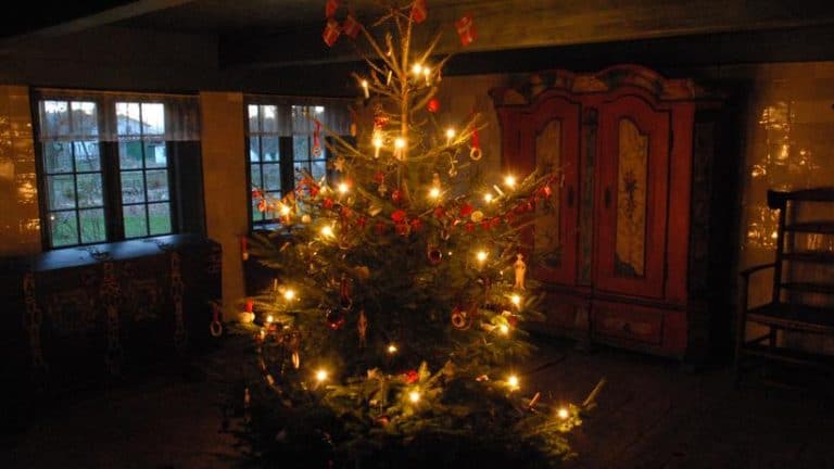 Jul på Frilandsmuseet i Lyngby